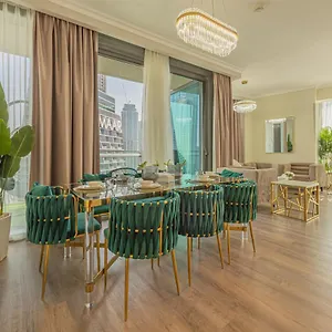 First Class 3br With Full Burj Khalifa And Fountain View شقة دبي
